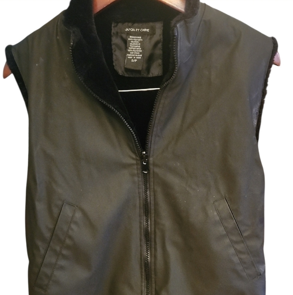 Black Woman's ReversibleVest